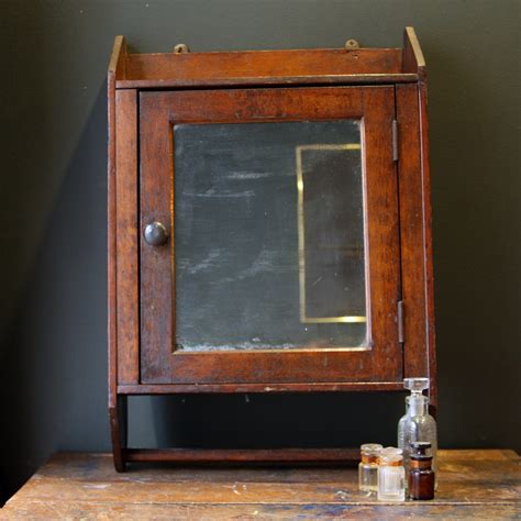 old fashioned medical cabinets